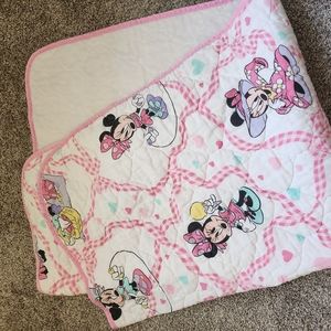 🚫SOLD🚫 Dundee Minnie mouse baby blanket vintage